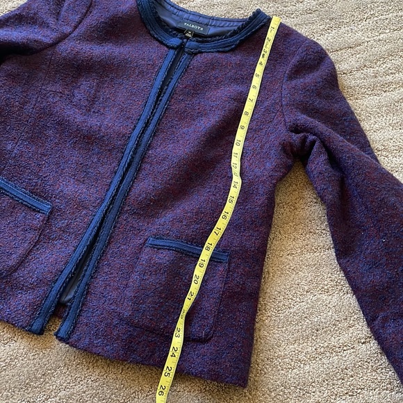 NWT $179 Talbots beautiful boucle wool tweed blazer - Picture 7 of 9